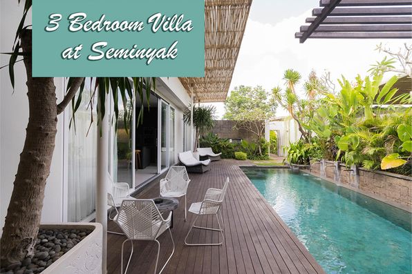 Why you need to choose the 3 bedroom villa at Seminyak for your family trip?