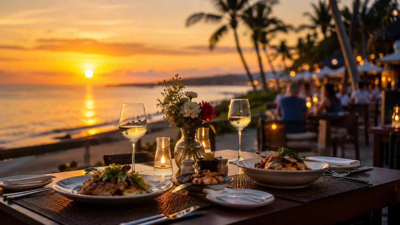 dinner in bali