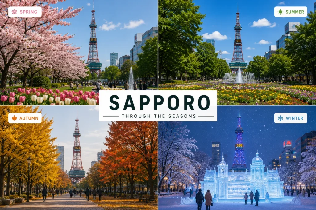 seasonal travel planning for sapporo