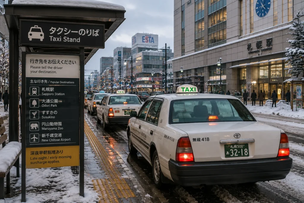 winter transportation in sapporo